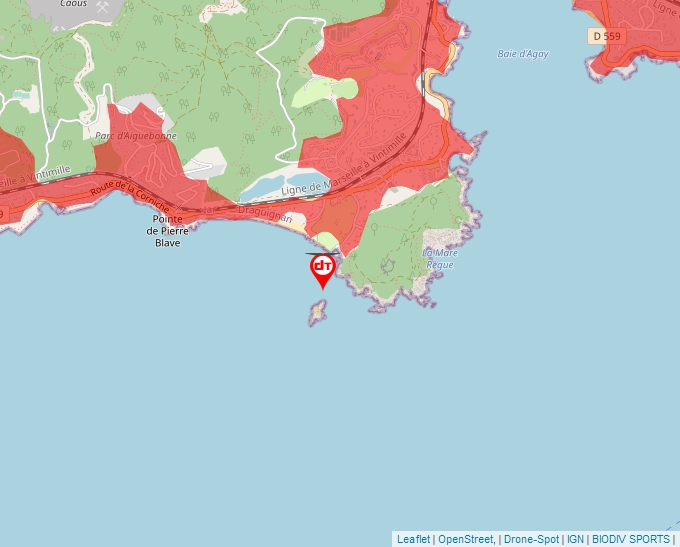 Carte Géoportail pour les drones de loisir