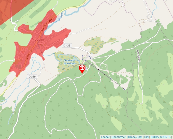 Carte Géoportail pour les drones de loisir