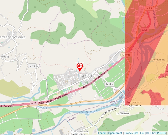 Carte Géoportail pour les drones de loisir