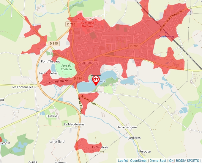 Carte Géoportail pour les drones de loisir