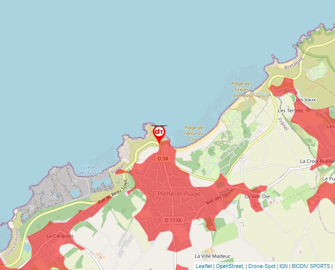 Carte Géoportail pour les drones de loisir