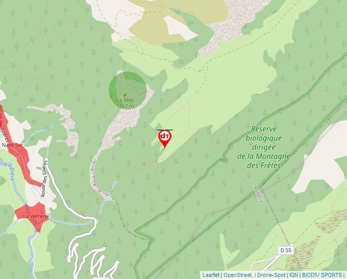 Carte Géoportail pour les drones de loisir