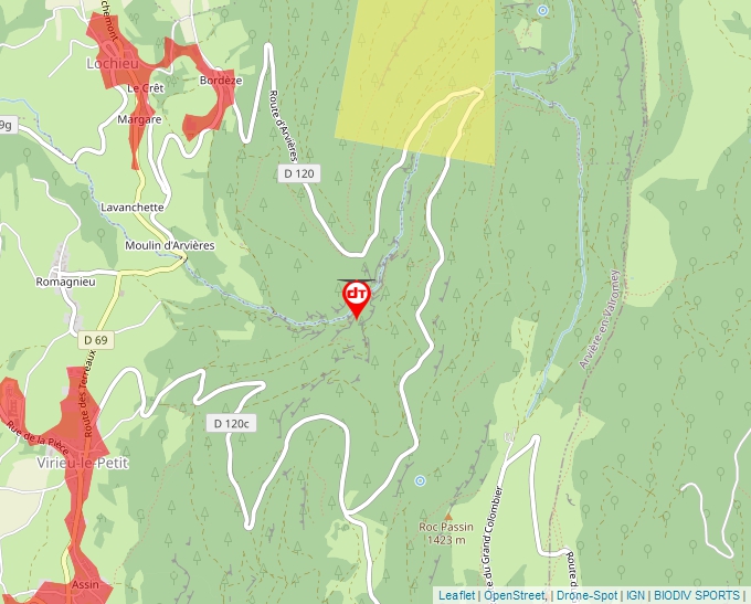 Carte Géoportail pour les drones de loisir