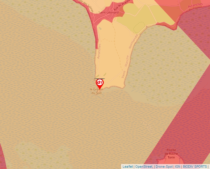 Carte Géoportail pour les drones de loisir