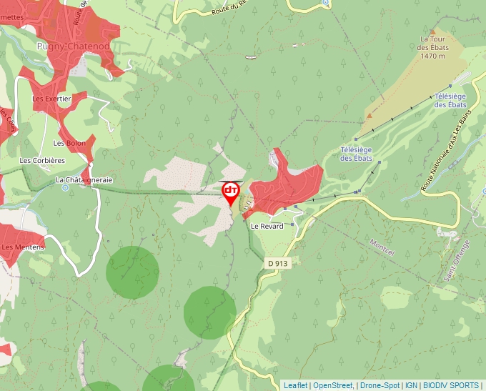 Carte Géoportail pour les drones de loisir