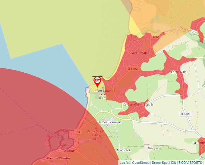 Carte Géoportail pour les drones de loisir