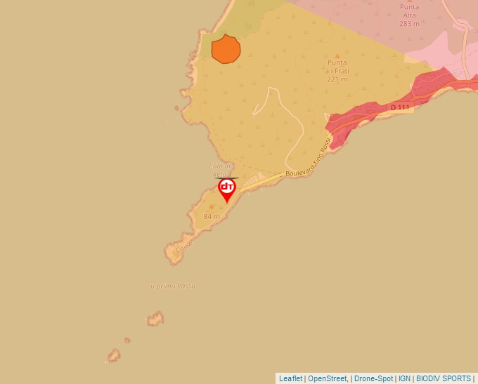 Carte Géoportail pour les drones de loisir