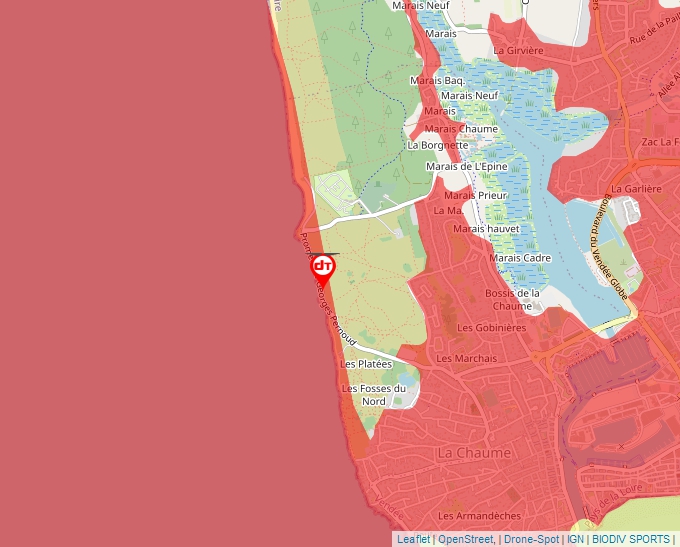 Carte Géoportail pour les drones de loisir