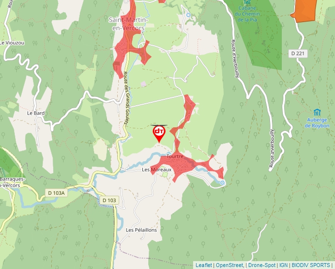 Carte Géoportail pour les drones de loisir