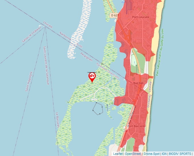 Carte Géoportail pour les drones de loisir