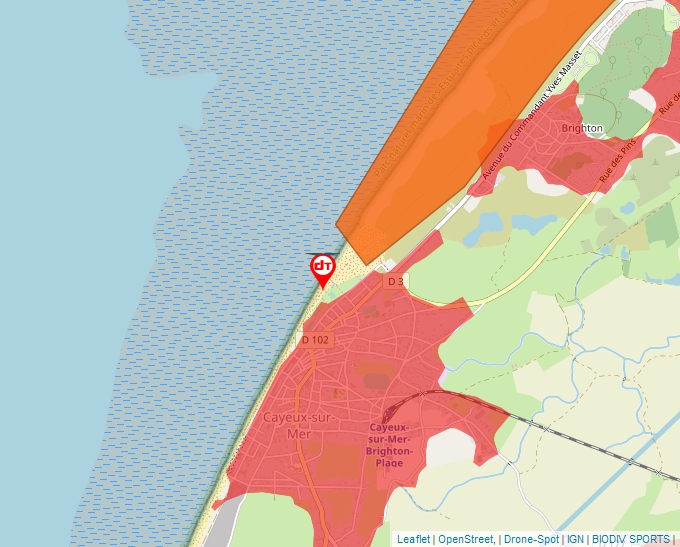 Carte Géoportail pour les drones de loisir