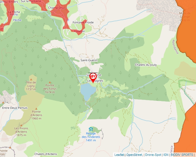 Carte Géoportail pour les drones de loisir