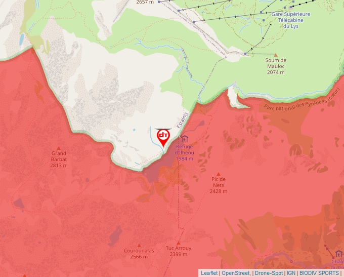 Carte Géoportail pour les drones de loisir