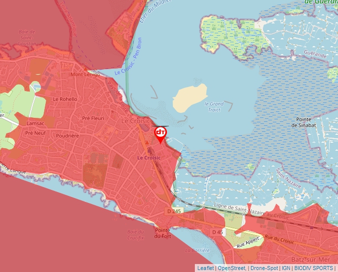 Carte Géoportail pour les drones de loisir