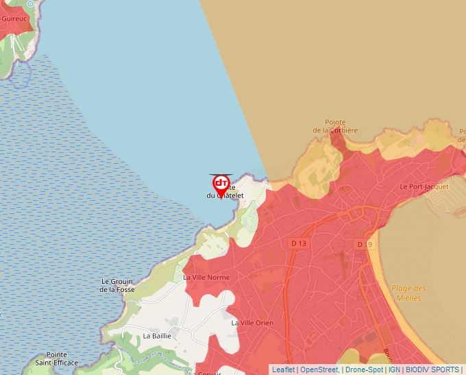 Carte Géoportail pour les drones de loisir