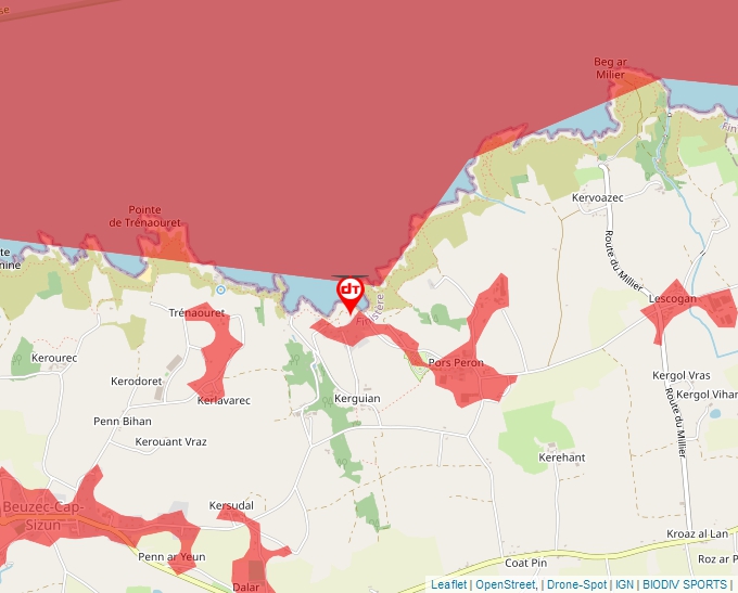 Carte Géoportail pour les drones de loisir