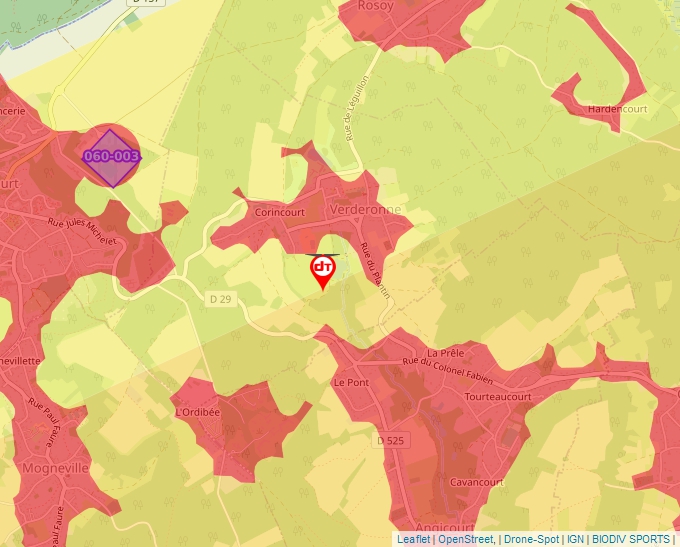 Carte Géoportail pour les drones de loisir