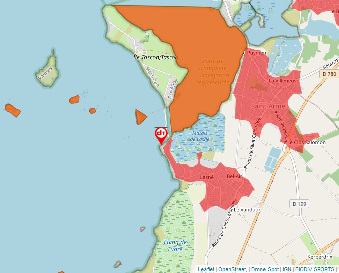 Carte Géoportail pour les drones de loisir