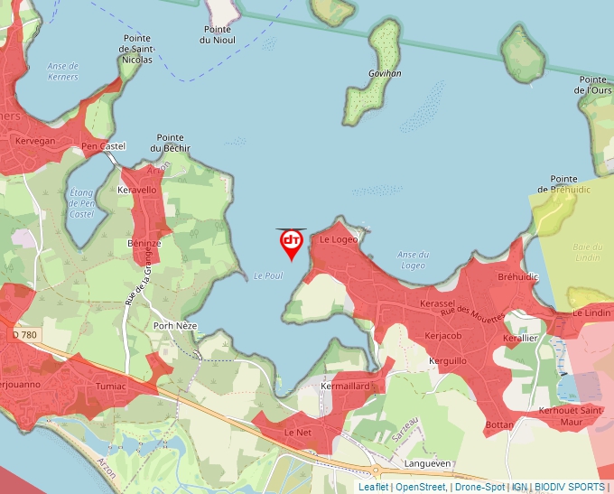 Carte Géoportail pour les drones de loisir