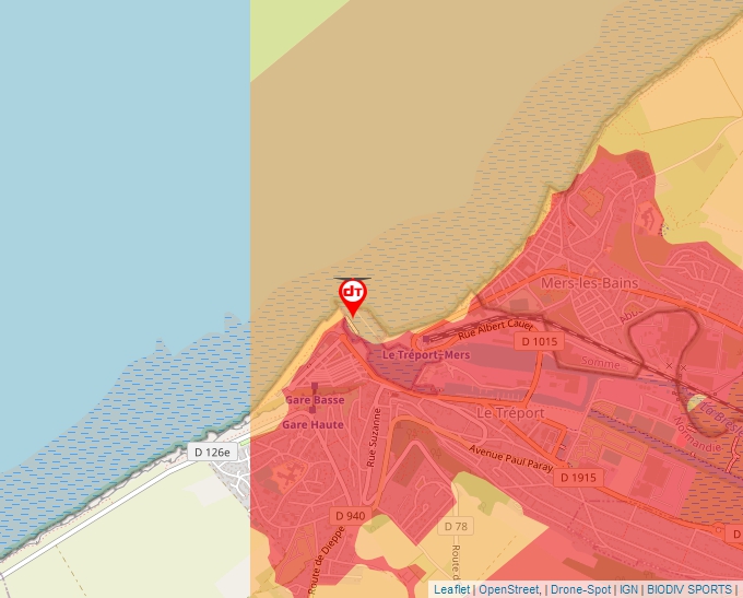 Carte Géoportail pour les drones de loisir