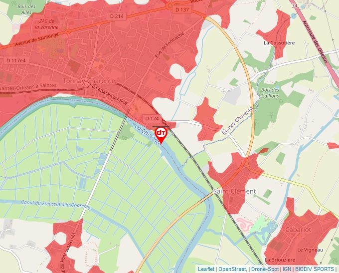 Carte Géoportail pour les drones de loisir