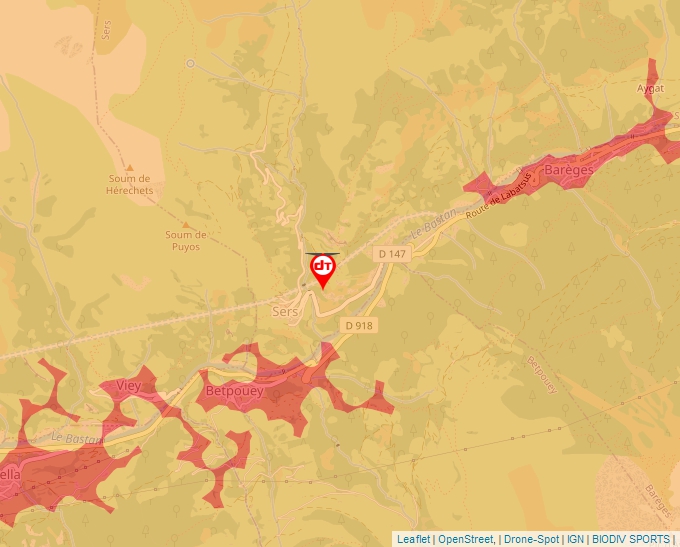 Carte Géoportail pour les drones de loisir