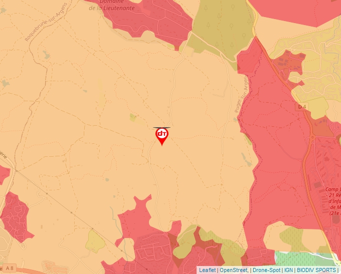 Carte Géoportail pour les drones de loisir