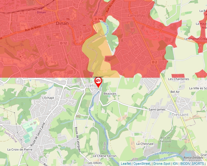 Carte Géoportail pour les drones de loisir