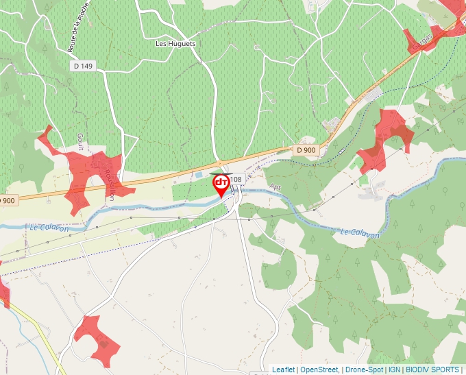 Carte Géoportail pour les drones de loisir