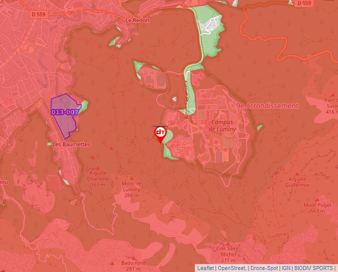 Carte Géoportail pour les drones de loisir