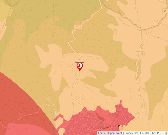 Carte Géoportail pour les drones de loisir