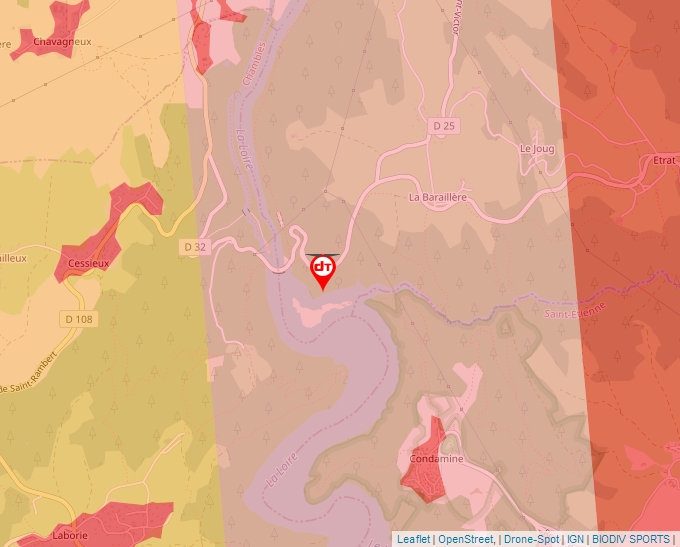 Carte Géoportail pour les drones de loisir