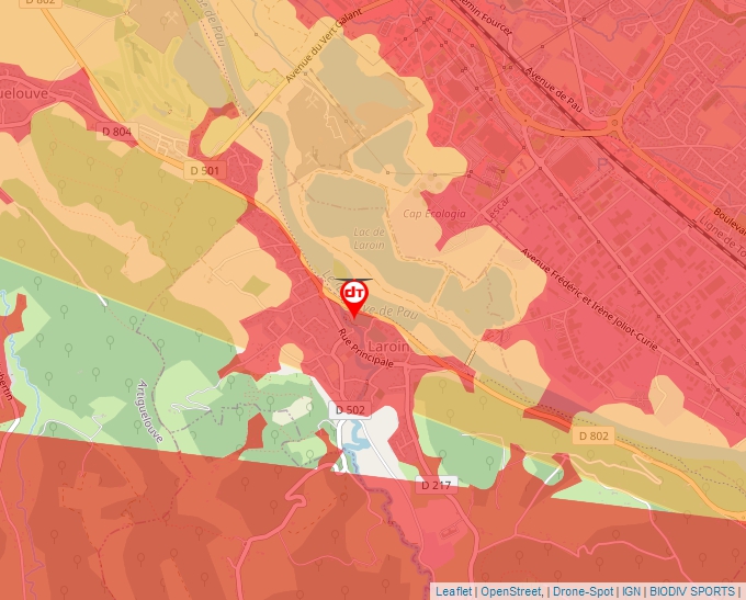 Carte Géoportail pour les drones de loisir