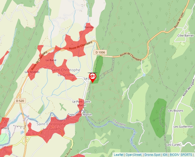 Carte Géoportail pour les drones de loisir