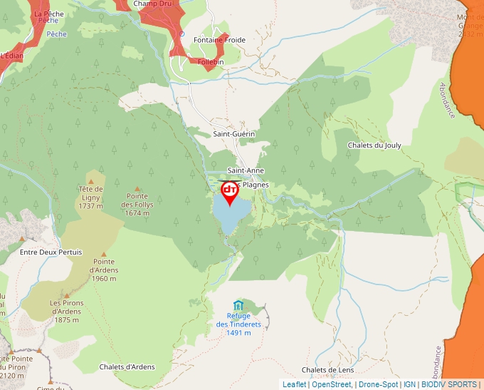 Carte Géoportail pour les drones de loisir