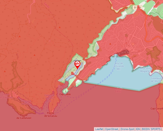 Carte Géoportail pour les drones de loisir