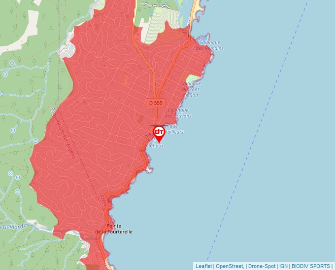 Carte Géoportail pour les drones de loisir