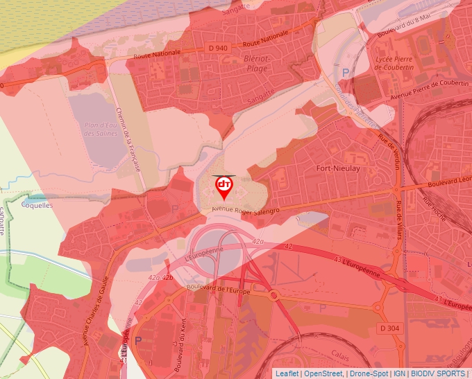 Carte Géoportail pour les drones de loisir