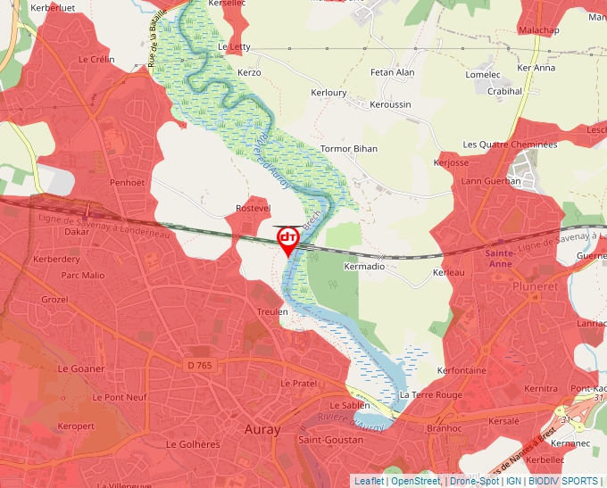 Carte Géoportail pour les drones de loisir