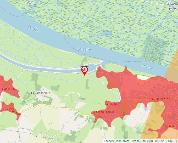 Carte Géoportail pour les drones de loisir