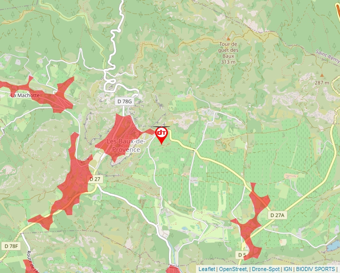 Carte Géoportail pour les drones de loisir