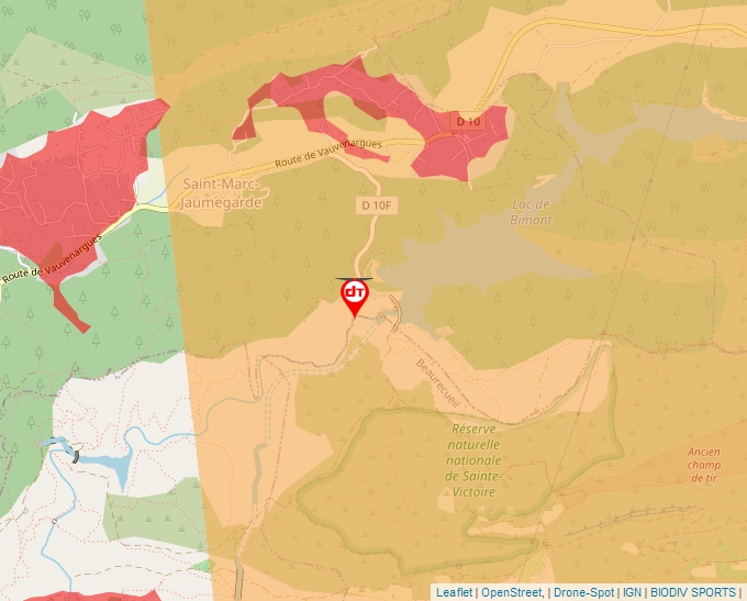 Carte Géoportail pour les drones de loisir