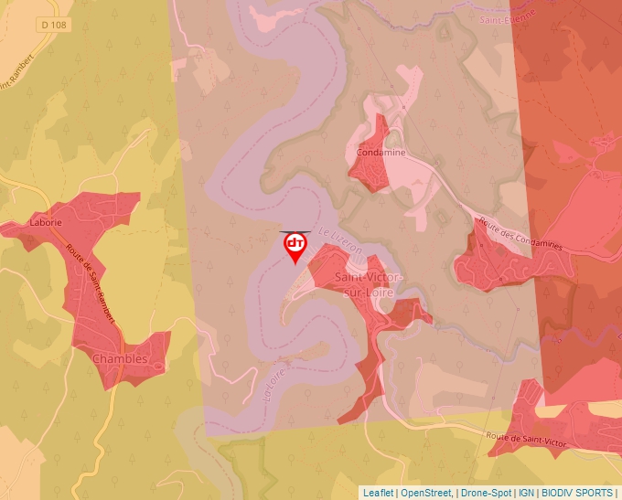 Carte Géoportail pour les drones de loisir