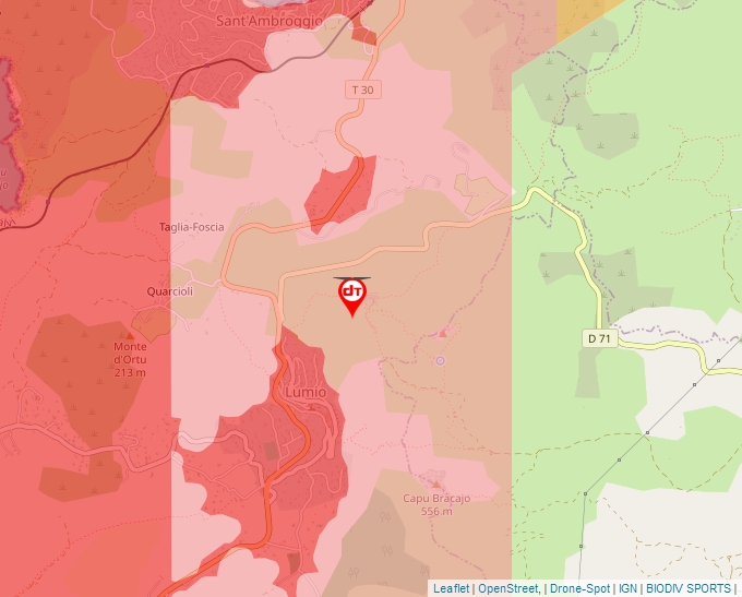 Carte Géoportail pour les drones de loisir