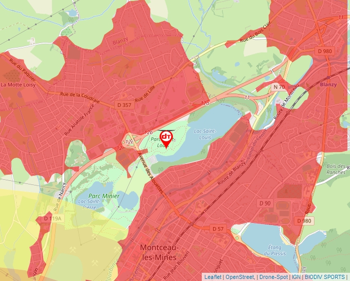 Carte Géoportail pour les drones de loisir