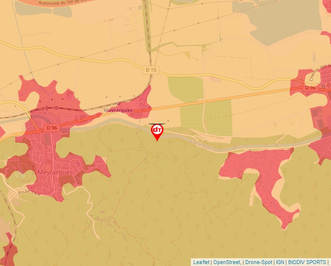 Carte Géoportail pour les drones de loisir