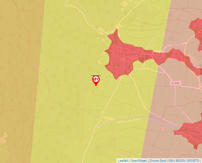 Carte Géoportail pour les drones de loisir