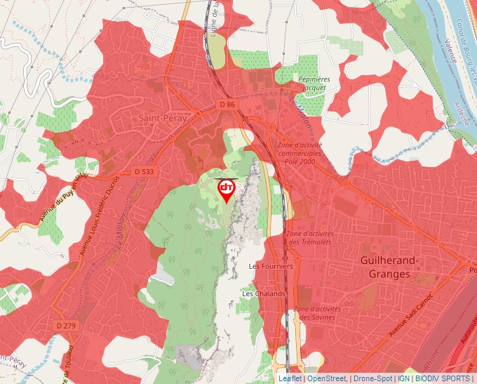 Carte Géoportail pour les drones de loisir