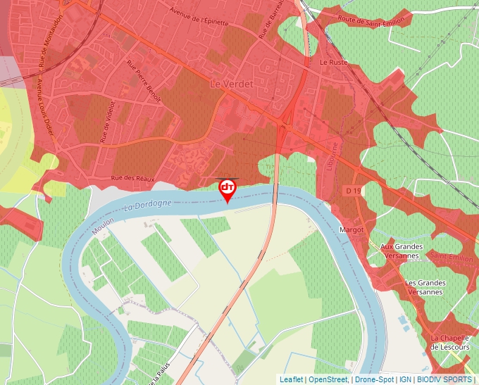 Carte Géoportail pour les drones de loisir