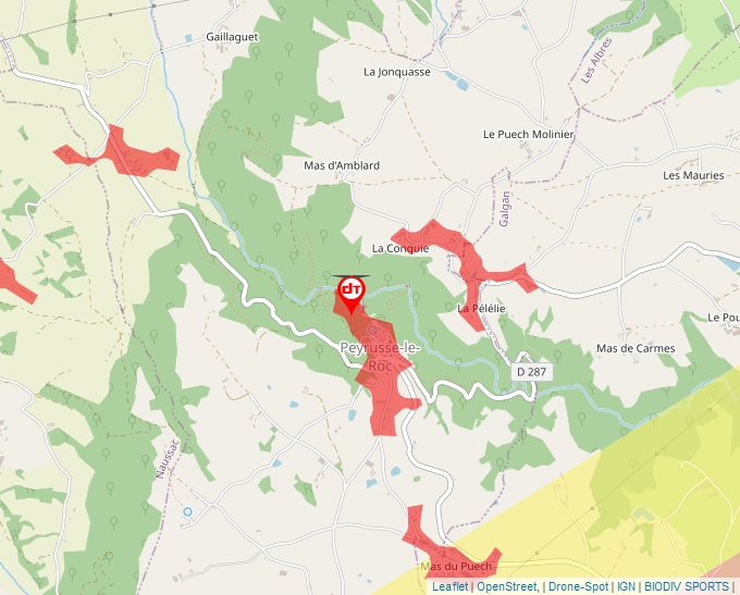 Carte Géoportail pour les drones de loisir